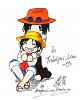Ace & Luffy "Cute little Bro <3" (für Trafalgar-Law ^^)