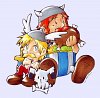 Asterix, Obelix & Idefix                        ...(wenn sie Japaner wären xD)