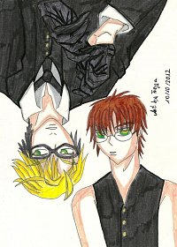 Fanart: Nakatsu und Ronald