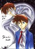 Shinichi und Kaito Kid