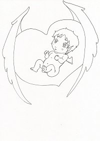 Fanart: Children of angel heart (Outline)