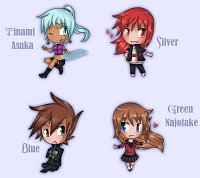 Fanart: Himitsu no Mahou - Chibis [HnM]