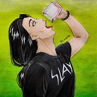 Fanart: Alex beim Trinken