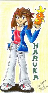 Fanart: *Haruka (14!!!) und ihr Flemmli* (FF)