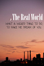 Cover: The Real World