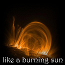 Cover: like a burning sun