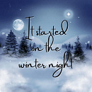 Cover: It started on the winter night