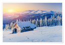 Cover: Winterhütte im Schneesturm