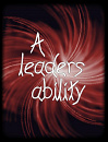 Cover: A leaders ability