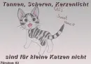 Cover: Tannen, Scheren, Kerzenlicht sind für kleine Katzen nicht