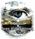 Cover: I lie, even if it is wrong