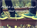 Cover: Make love, not war!