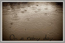 Cover: On a rainy day...