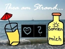 Cover: Thea am Strand