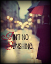 Cover: Ain't no Sunshine