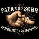 Cover: Papa und Sohn Freunde für immer