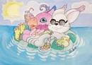 Cover: 2)Digimon Herzblatt "Sommer"