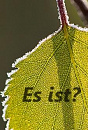 Cover: Es ist?