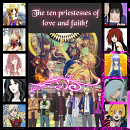 Cover: The ten priestesses of love and faith!