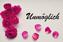 Cover: Unmöglich