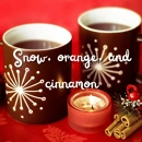 Cover: Snow, orange, and cinnamon