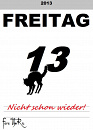 Cover: Freitag der 13te? Nicht schon wieder!