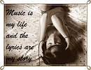 Cover: Musik is my life and the lyrics are my story