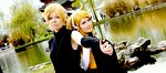 Cosplay-Cover: Len Kagamine [Yukata]