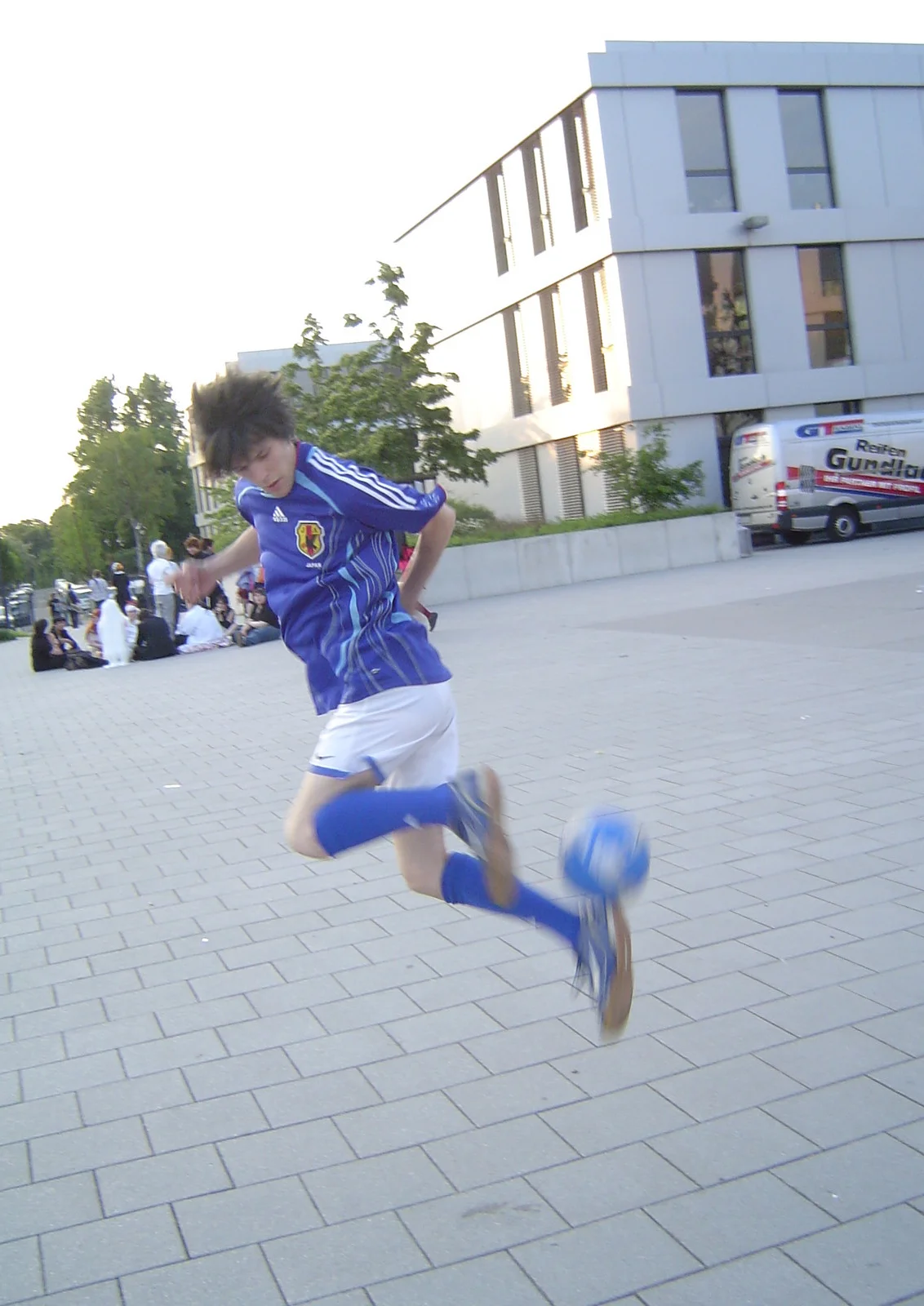 Cosplay-Cover: Tsubasa Ozora (Nationalmannschaft Japan)