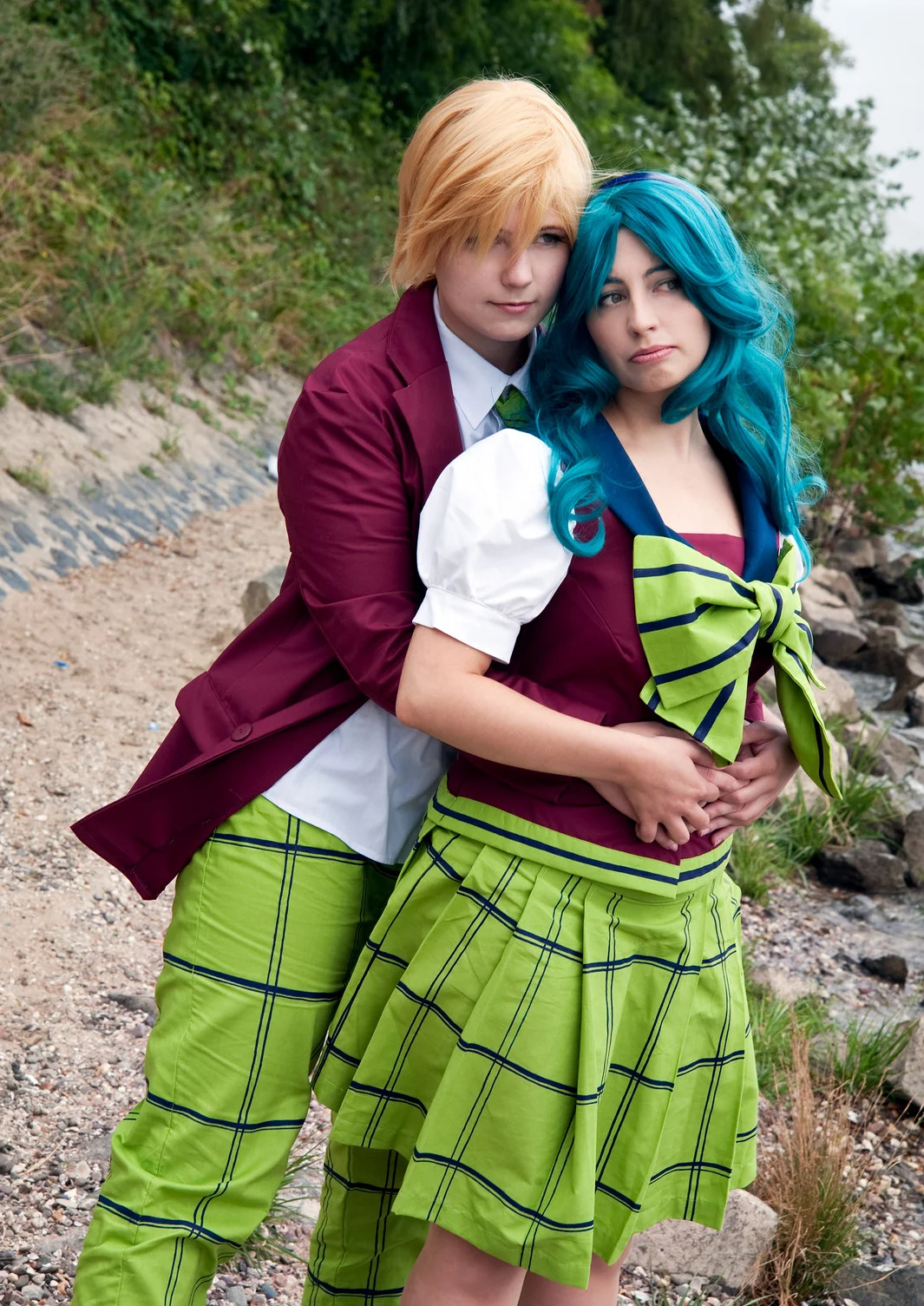 Cosplay-Cover: Michiru Kaio (Schuluniform)