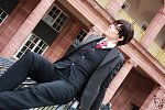 Cosplay-Cover: Okumura Yukio (suit)