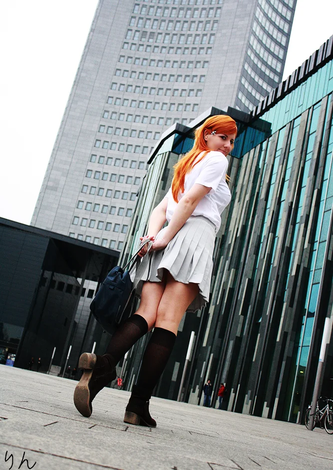 Cosplay-Cover: Orihime Inoue (school)