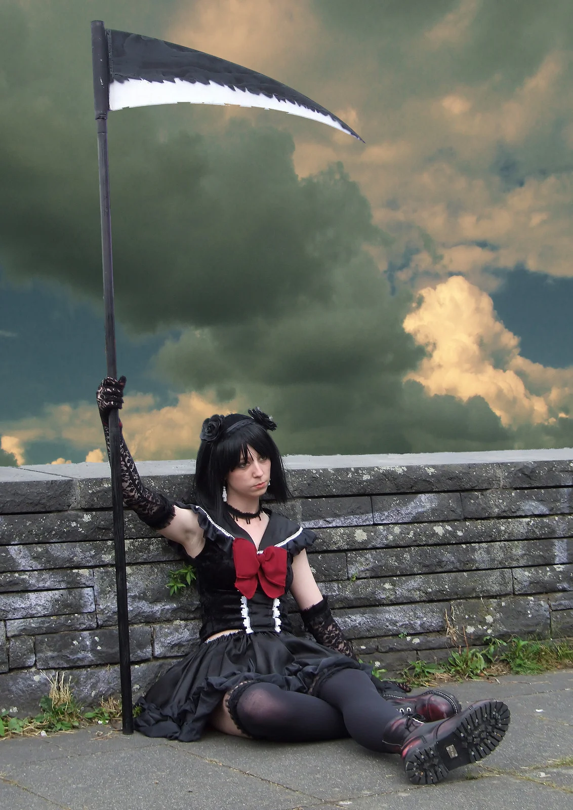 Cosplay-Cover: Gothic Hotaru Tomoe