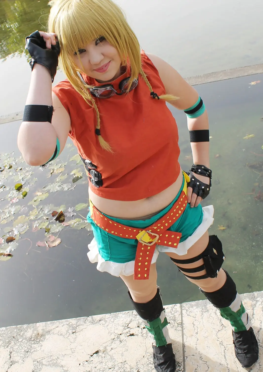 Cosplay-Cover: Rikku [[FFX]]