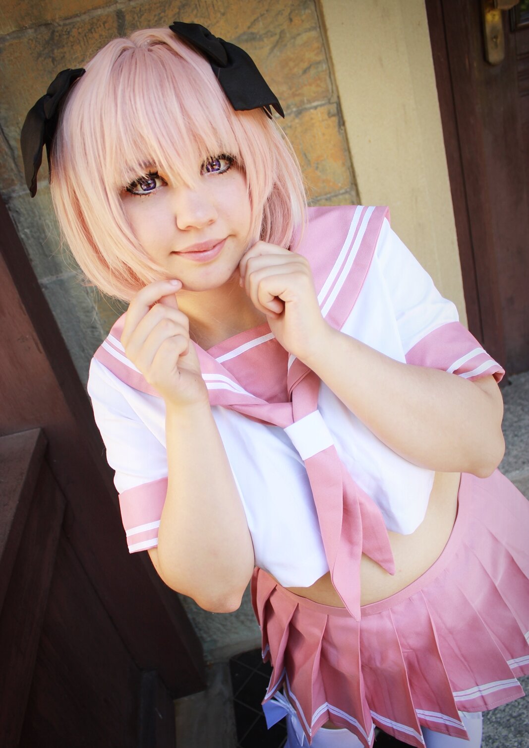 Cosplay-Cover: Astolfo [Seifuku]