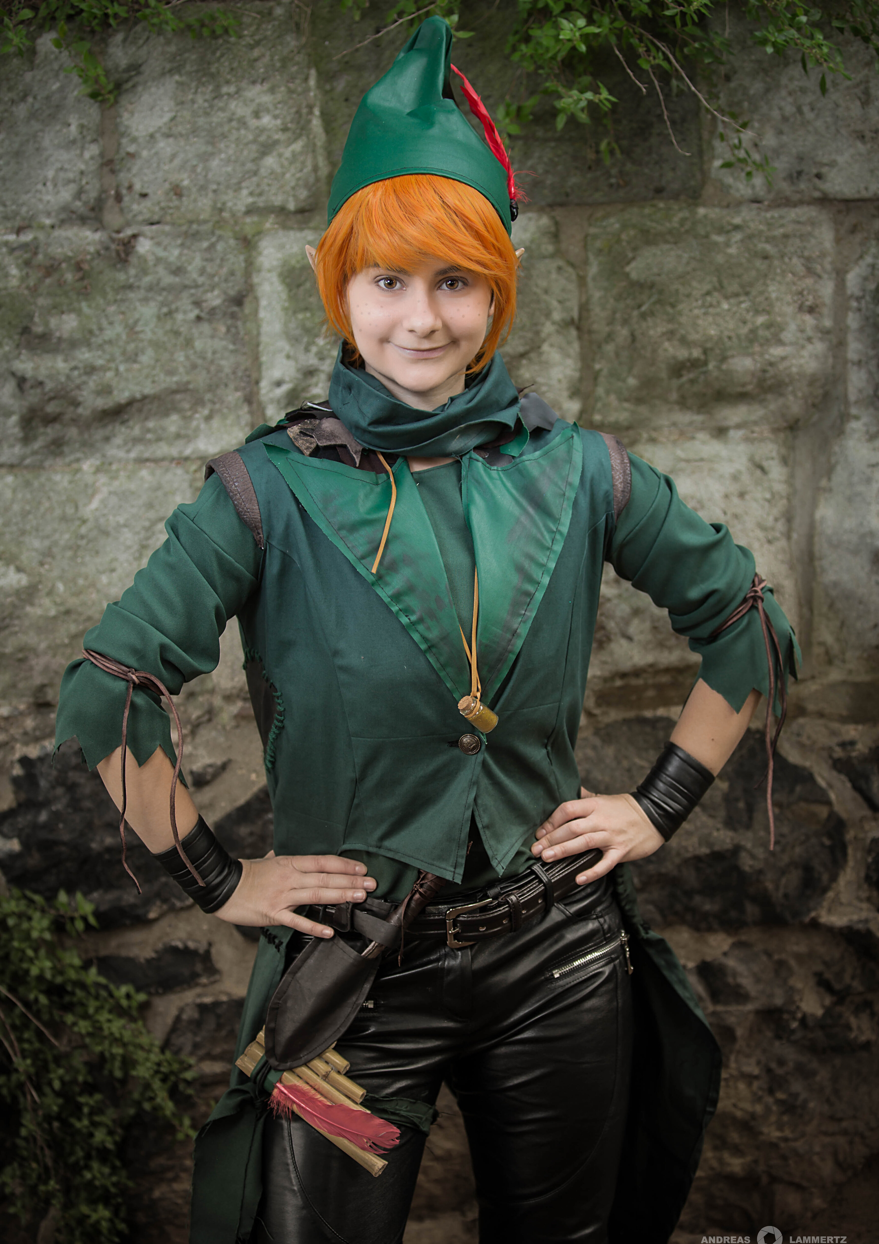 Cosplay-Cover: Peter Pan (Eigenkreation)