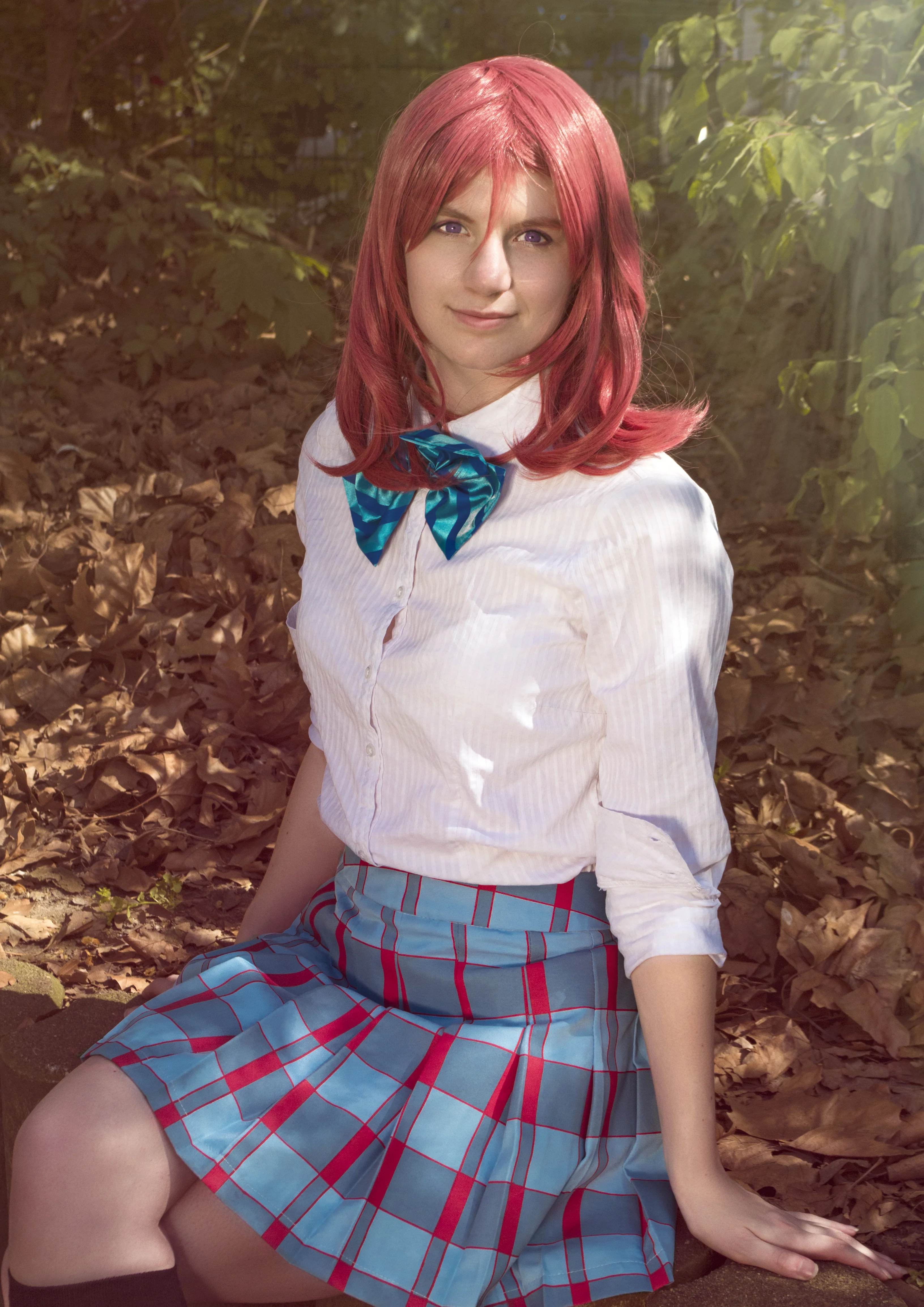 Cosplay-Cover: Maki Nishikino (Schuluniform)