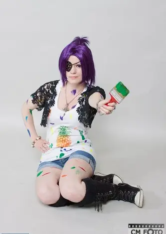 Cosplay-Cover: Chrome Dokuro - Klecks Outfit