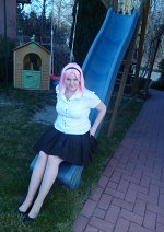 Cosplay-Cover: Sakura Haruno [Fanart / School Uniform]