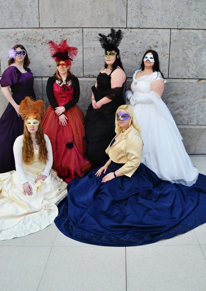 Cosplay-Cover: Venezianischer Maskenball