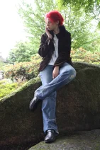 Cosplay-Cover: Mikoto Suoh (Red King) (K Project)