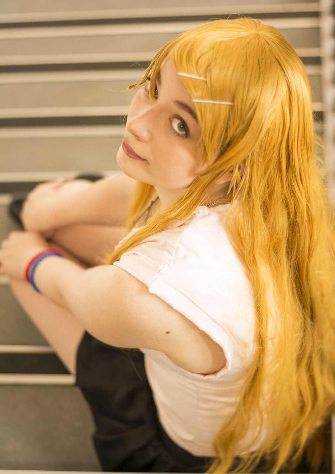 Cosplay-Cover: Kirino Kōsaka (Figur Outfit: Rosa Top) [*]