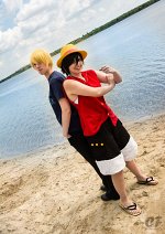 Cosplay-Cover: Monkey D. Luffy [Enies Lobby]