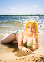 Cosplay-Cover: Leafa am Strand [*]