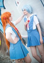 Cosplay-Cover: Rei Ayanami [Schuluniform]