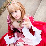 Cosplay: Sakura [Red Rose Dress]