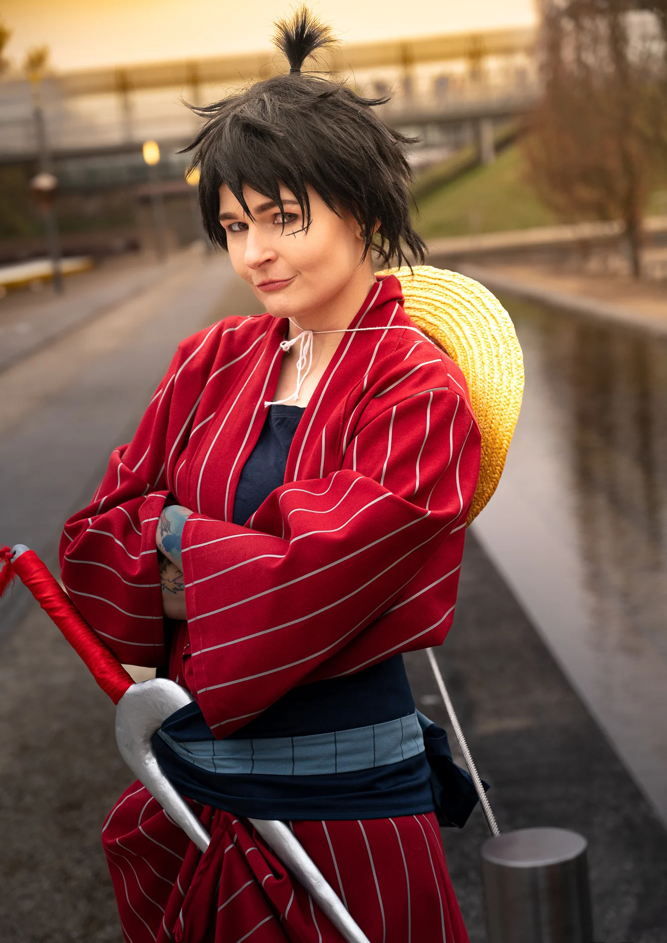 Cosplay-Cover: Monkey D. Luffy (Jidaigeki)