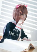 Cosplay-Cover: Sakura Kinomoto (Winter-Uniform)