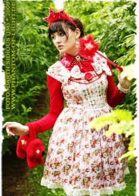 Cosplay-Cover: Hime Lolita: Pink Roses & Flowers ~ 2009