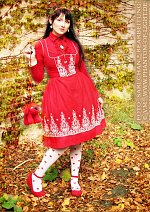 Cosplay-Cover: Dirndl Lolita: Red + White: 03.10.2009
